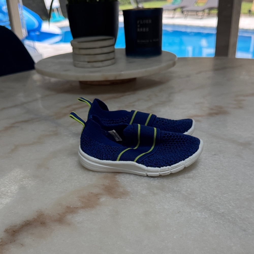 OshKosh B'gosh Navy Kids Slip-On Sneakers